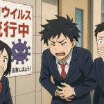 ノロウイルスに感染する学生