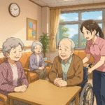 老人ホームの様子